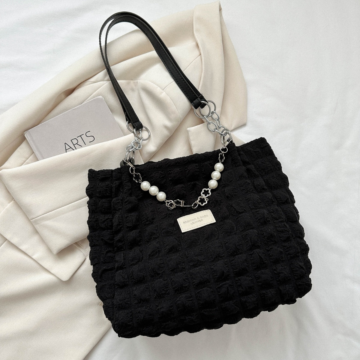 Bubble Textured Tote Bag