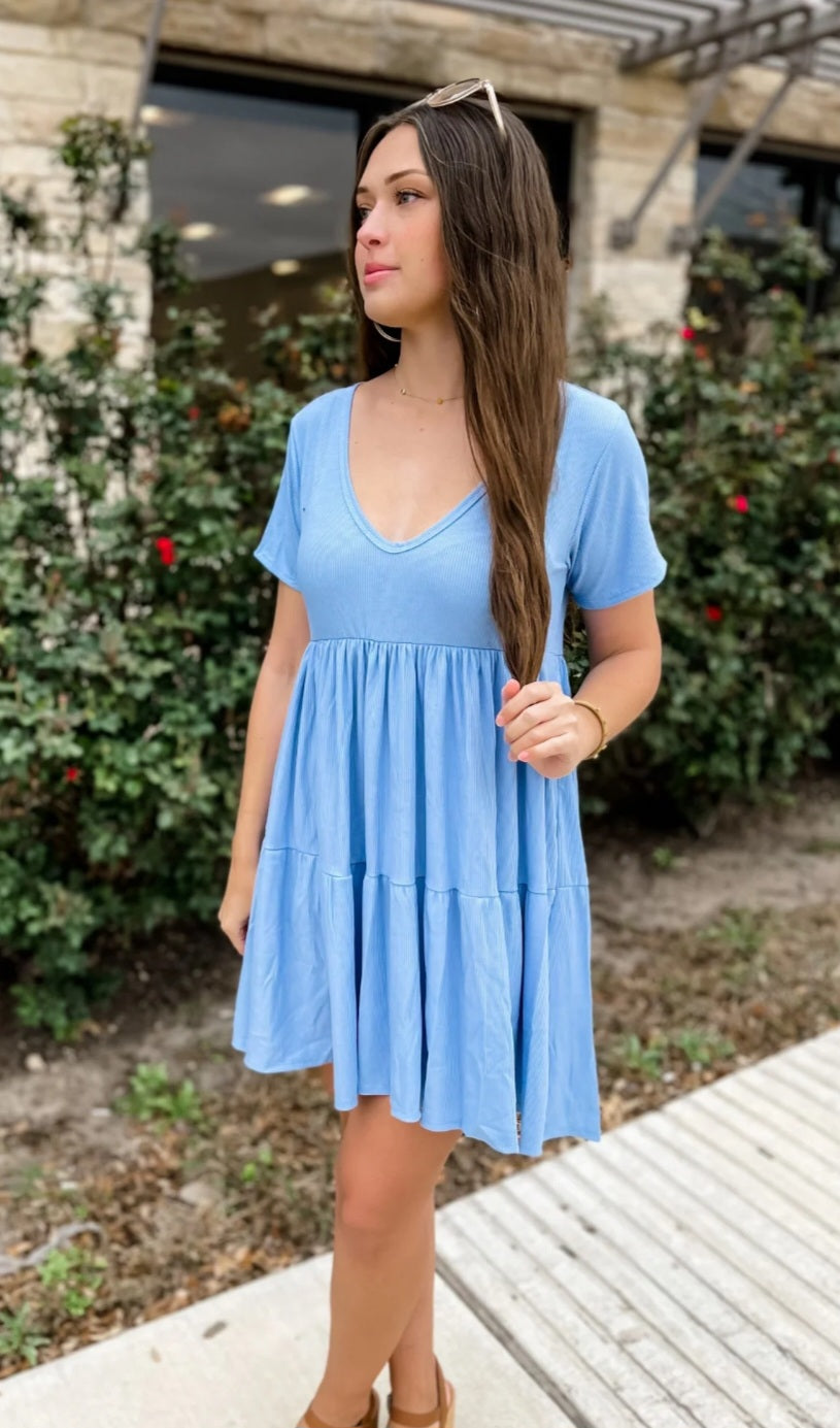 Stormi Dress Blue