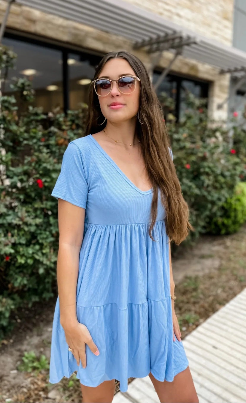 Stormi Dress Blue