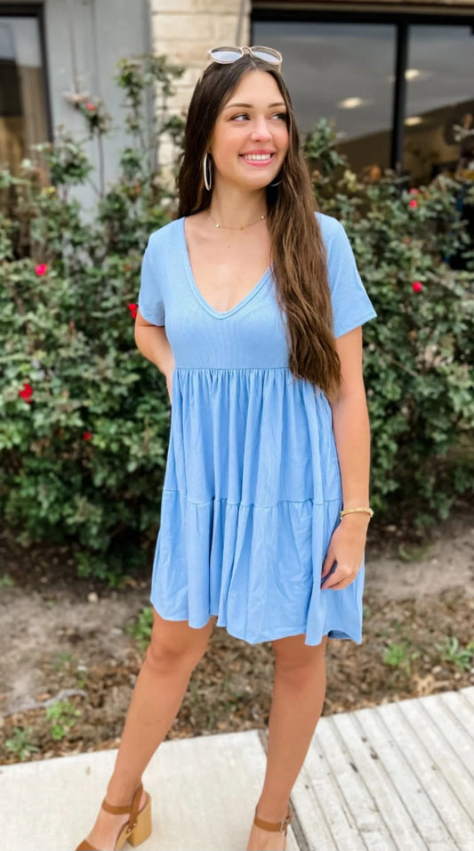 Stormi Dress Blue