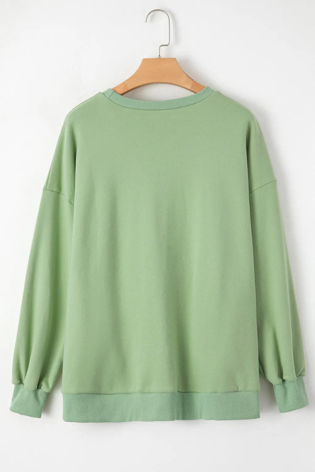 Round Neck Long Sleeve Sweatshirt